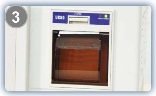Máy ghi âm hỗ trợ in dạng sóng 3 kênh cùng lúc (tùy chỉnh).
