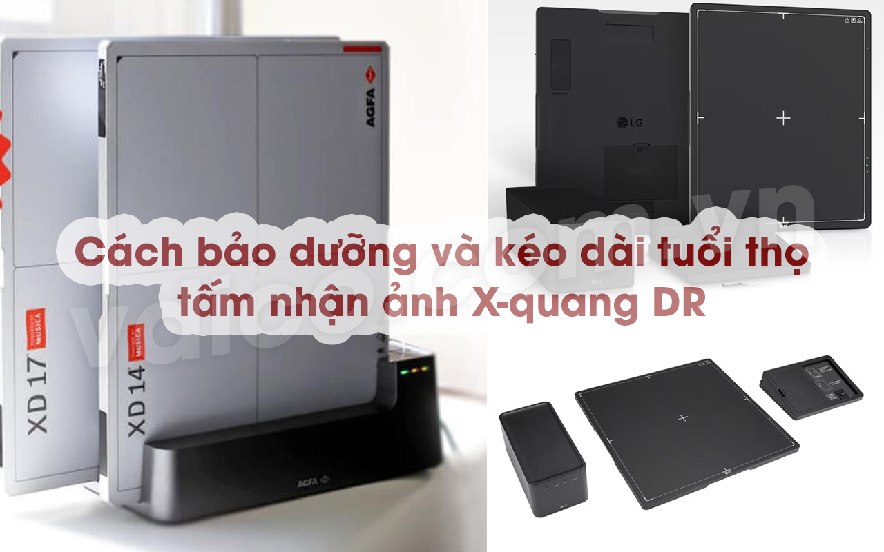 Cách bảo dưỡng và kéo dài tuổi thọ tấm nhận ảnh X-quang DR