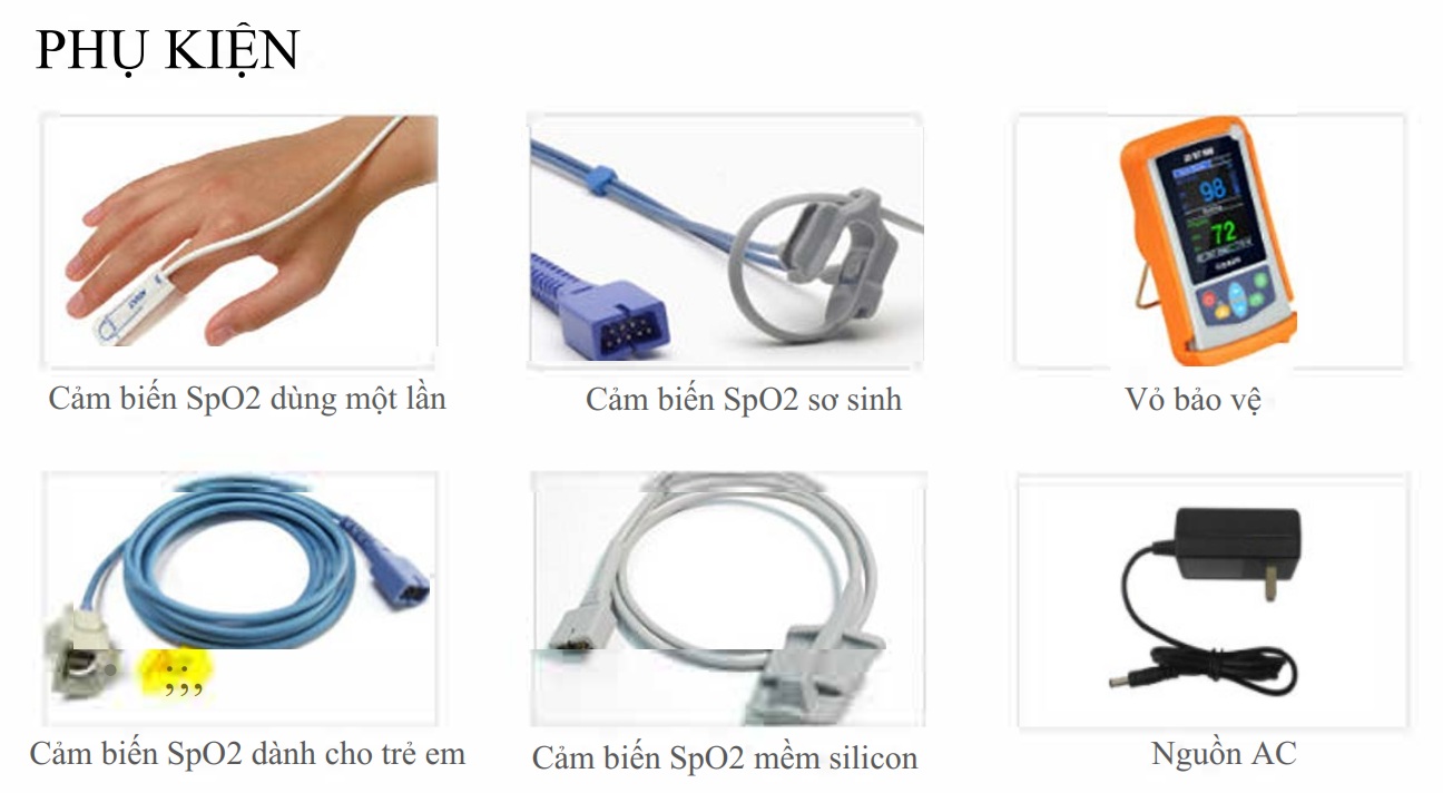 Phụ kiện máy đo nồng độ oxy xung cầm tay UT100